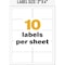 Avery Label, Ghs Chemical, 2X4, We 10PK AVE60505 - alternate 10